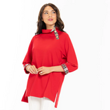 Georgia Red with Plaid