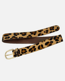 Diane Cow Hair and Leopard Belt