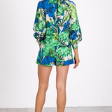 Kalani Shorts | Green/Blue Combo