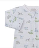Zippered Footie | Safari Party