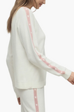 CCUL Heart Stripe Pullover | Pearl Bloom