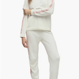 CCUL Heart Stripe Pullover | Pearl Bloom