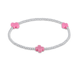 Signature Cross 2mm Sterling Bracelet