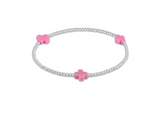 Signature Cross 2mm Sterling Bracelet