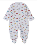 Zippered Footie | Let's Fly Away