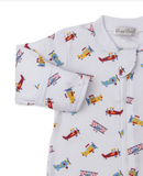 Zippered Footie | Let's Fly Away