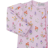 Zippered Footie | Summer Wildflowers
