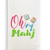 Oh My Mahj Dishtowel