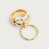 Farrier Triple Connected Ring