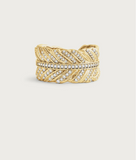 Feather Pave Ring