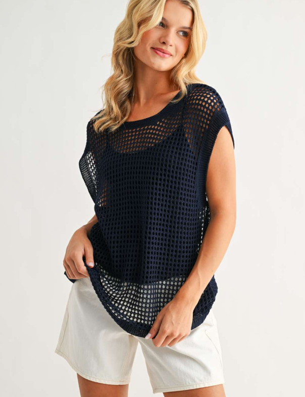 Jonelle Top | Navy