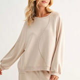 Kaely  Top | Beige