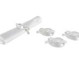 Lucite Knots Napkin Rings | Set of 4