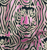 Luciana Tiger Dress | Pink