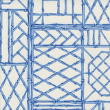 Bamboo Screen China Blue Roll Wrap