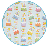 Birthday Cake Paper Placemats Round