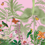 Paradise Garden Pink Gift Bag Lg
