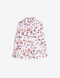 Mafalda Button Up Shirt in Vintage Blanco