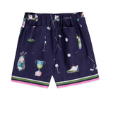 Sandra Short Par Tee | Navy