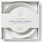 White Metal Plates