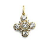 High Society Cross Charm
