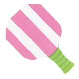 Pickleball Paddle Paper Linen Napkin | Pink/Lime