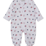 Zippered Footie | Star-Spangled Freedom