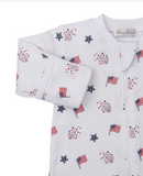 Zippered Footie | Star-Spangled Freedom