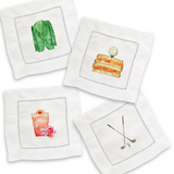 Augusta Cocktail Napkin Set