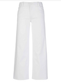 Avery High Rise Fab Ab Easy Straight Leg Raw Hem | Optic White