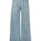 Meg High Rise Wide Leg Side Panel Raw Hem | Imagination