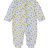 Zippered Footie | Lemon Blossoms