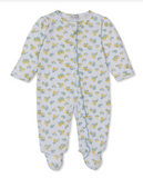 Zippered Footie | Lemon Blossoms