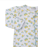 Zippered Footie | Lemon Blossoms