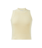 Demi High Crew Neck Tank