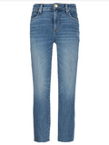 Reese High Rise Fab Ab Ankle Straight Jeans | Major