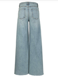 Blake Fab Ab High Rise Super Wide Leg Raw Hem | Transcendent