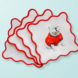 Cocktail Squares - Georgia Bulldog