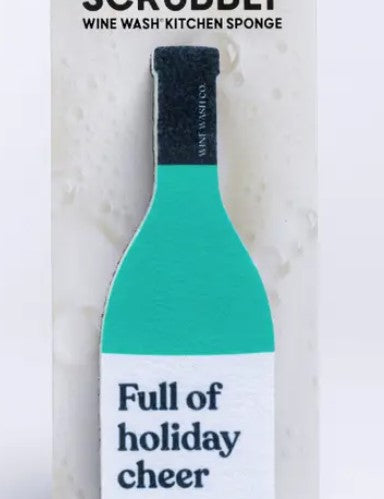 Scrubbly Wine Wash Kitchen Sponge
