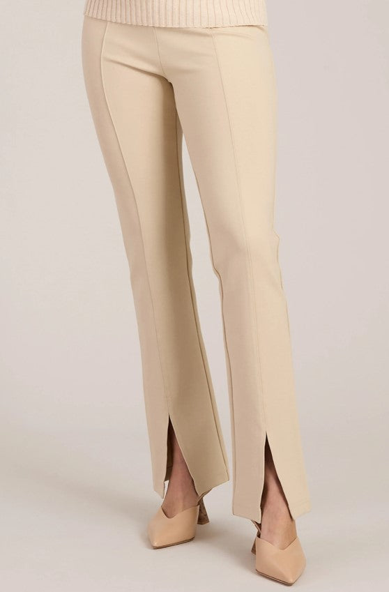 Margie Ponte Slit Front Pant