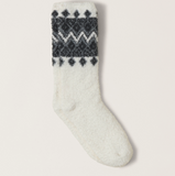 CozyChic Fair Isle Socks