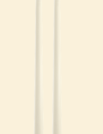 LED Slim Taper Candle, Smooth 12.6" 2-pack