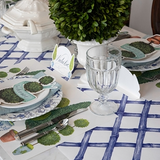Blue Lattice Runner | 20" x 25'