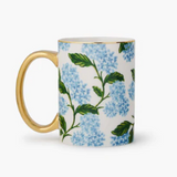 Hydrangea Porcelain Mug