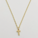 Tiny Initial Necklace