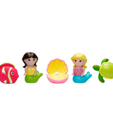 Mermaid Party Squirtie Bath Toys | 5 Pieces
