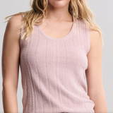 CCUL Cable Knit Tank