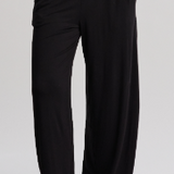 Ultra Soft Jersey Curved Hem Crop Pant