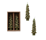 Unscented Tree Shaped Tapers 4.75"