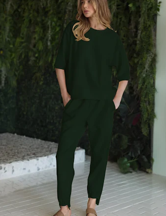 Karen Knit Crepe Top